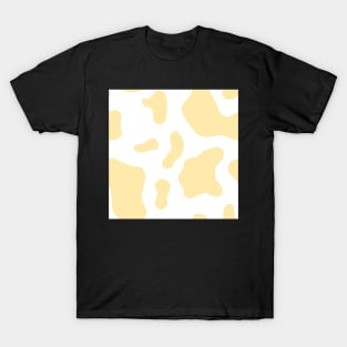 Pastel Yellow Cow T-Shirt